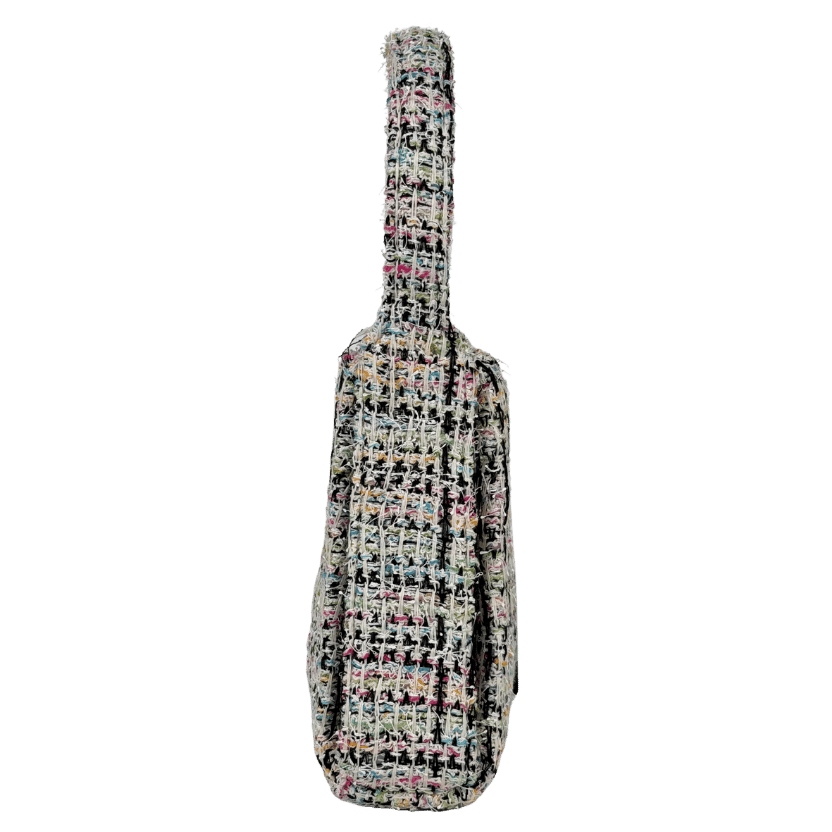 Edie Parker Multicoloured Burn Tweed Shoulder Bag One Size