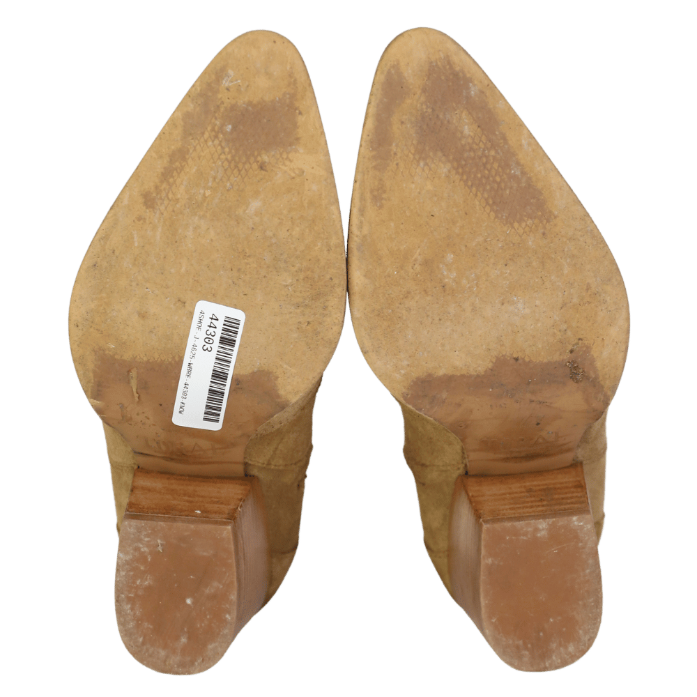 toral Brown Western Boots With Side Zip UK 4 EU 37 👠