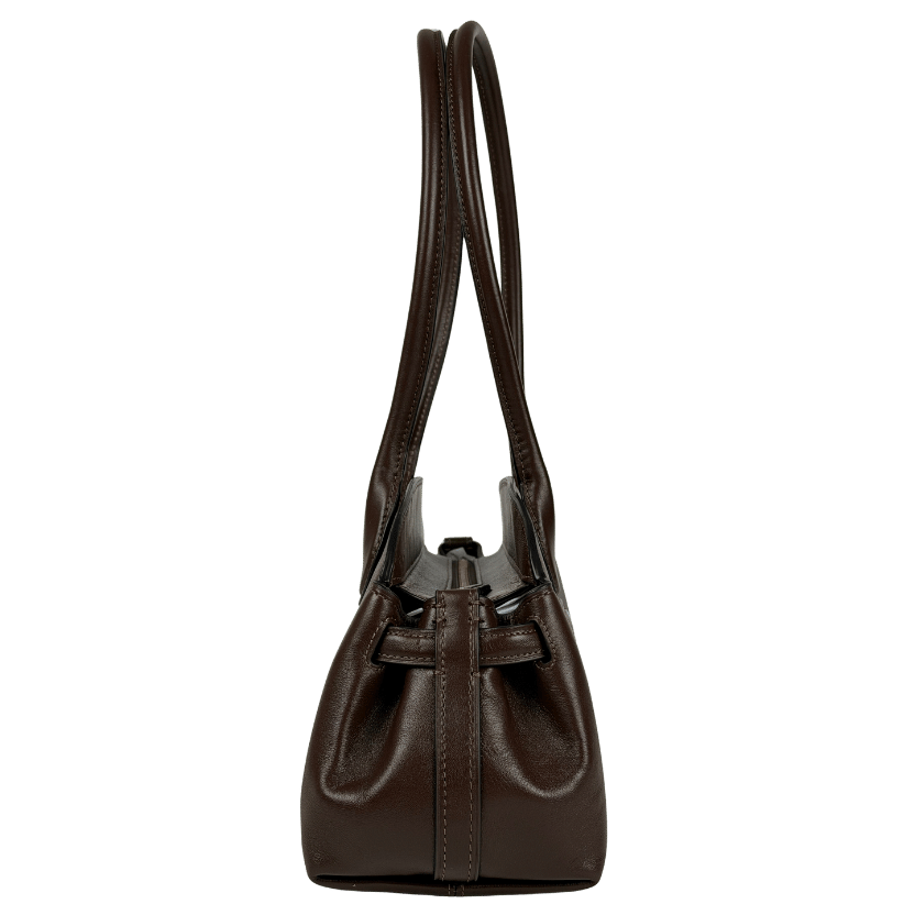 COACH Brown Empire 34 Leather Carryall Bag One Size