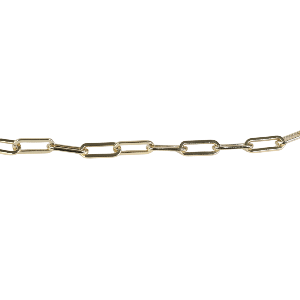 Thatch California Malene Amazonite Clip Yellow Gold Necklace