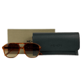 ME+EM Brown Aviator Sunglasses 101896 55 18 150 One Size