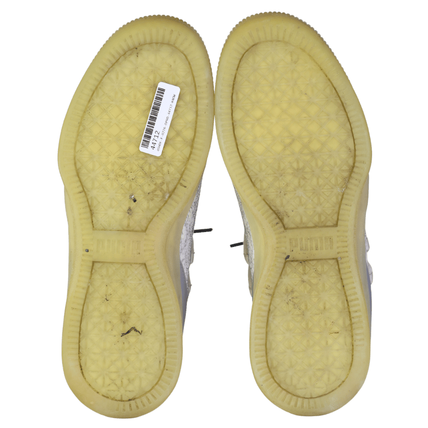 Puma Grey Clyde Court 'peace On Earth' UK 9 EU 43 👞