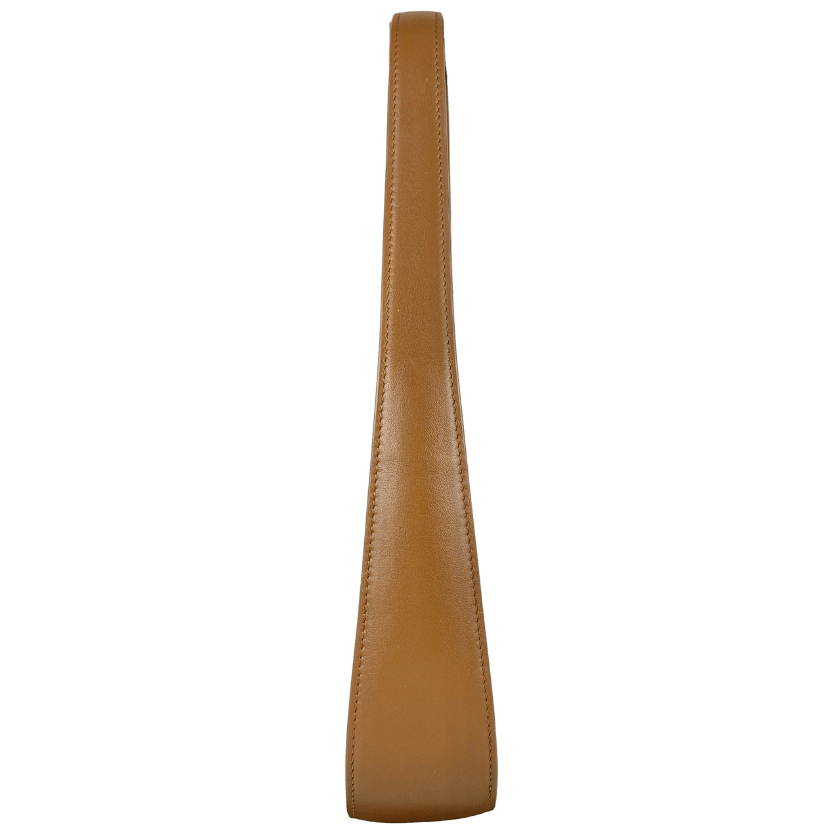 THE ROW Acorn Brown Half Moon Leather Shoulder Bag