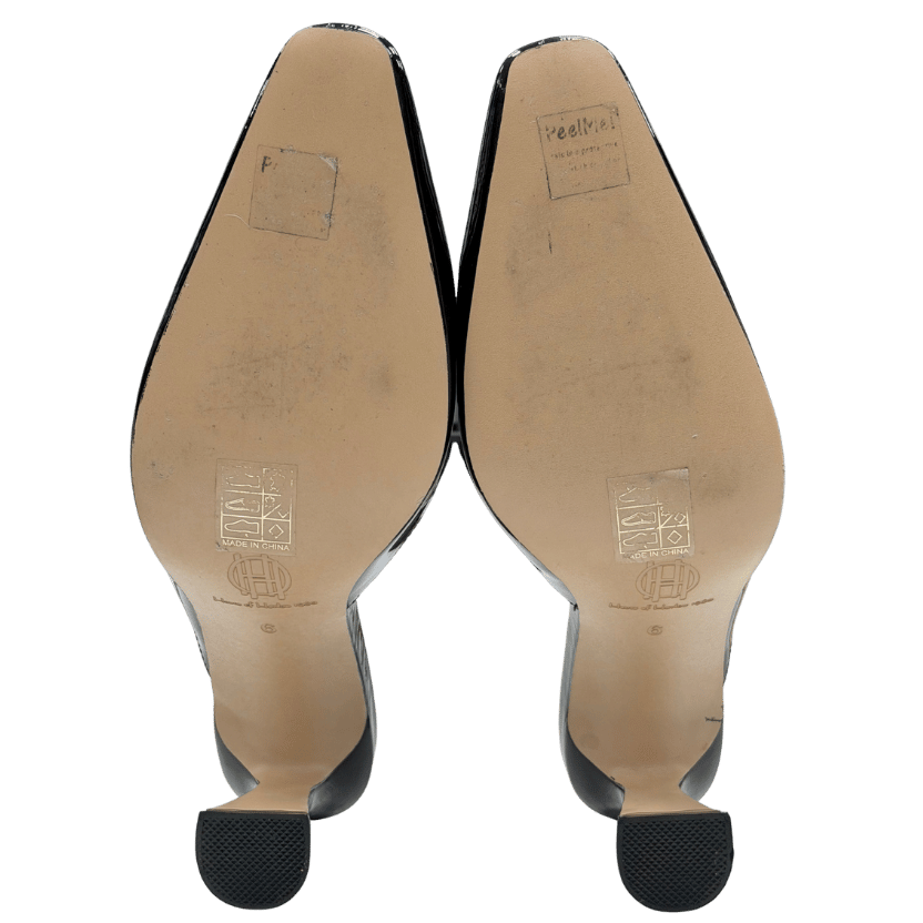 House of Harlow 1960 Black Kiese Mule UK 6 EU 39 👠