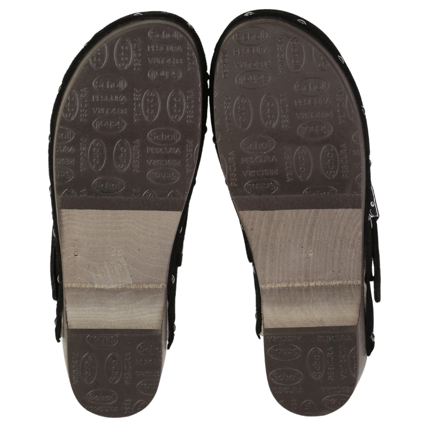 scholl Black Clogs Pescura Robin N/f UK 5 EU 38 👠