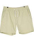WEEKDAY Beige Drawstring Cotton Shorts UK M