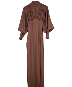 ASOS Brown Backless Maxi Dress UK 10