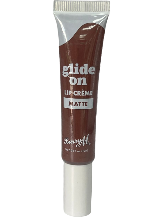 Barry M Matte Glide on Lip Creme - Hot Cocoa Brown