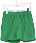POLO RALPH LAURENGreen Drawstring Swim Shorts 5 Years