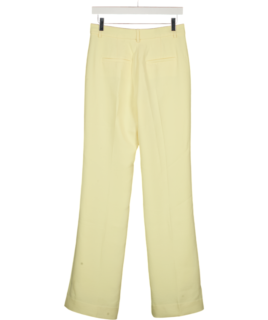 JIGSAW Soft Pastel Yellow Mason Tailored Trouser UK 8