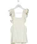 Freya Lillie Off White Velvet Bow Back Dress 3 -4 Years 3 Years