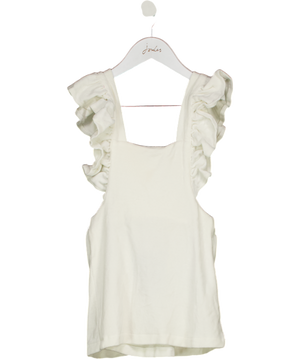 Freya Lillie Off White Velvet Bow Back Dress 3 -4 Years 3 Years