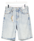 TOPSHOP Longer Length Blue Denim Shorts UK 10