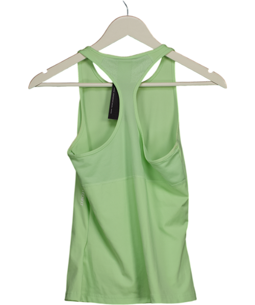 adidas Mint Green Techfit Racerback Training Tank Top UK S