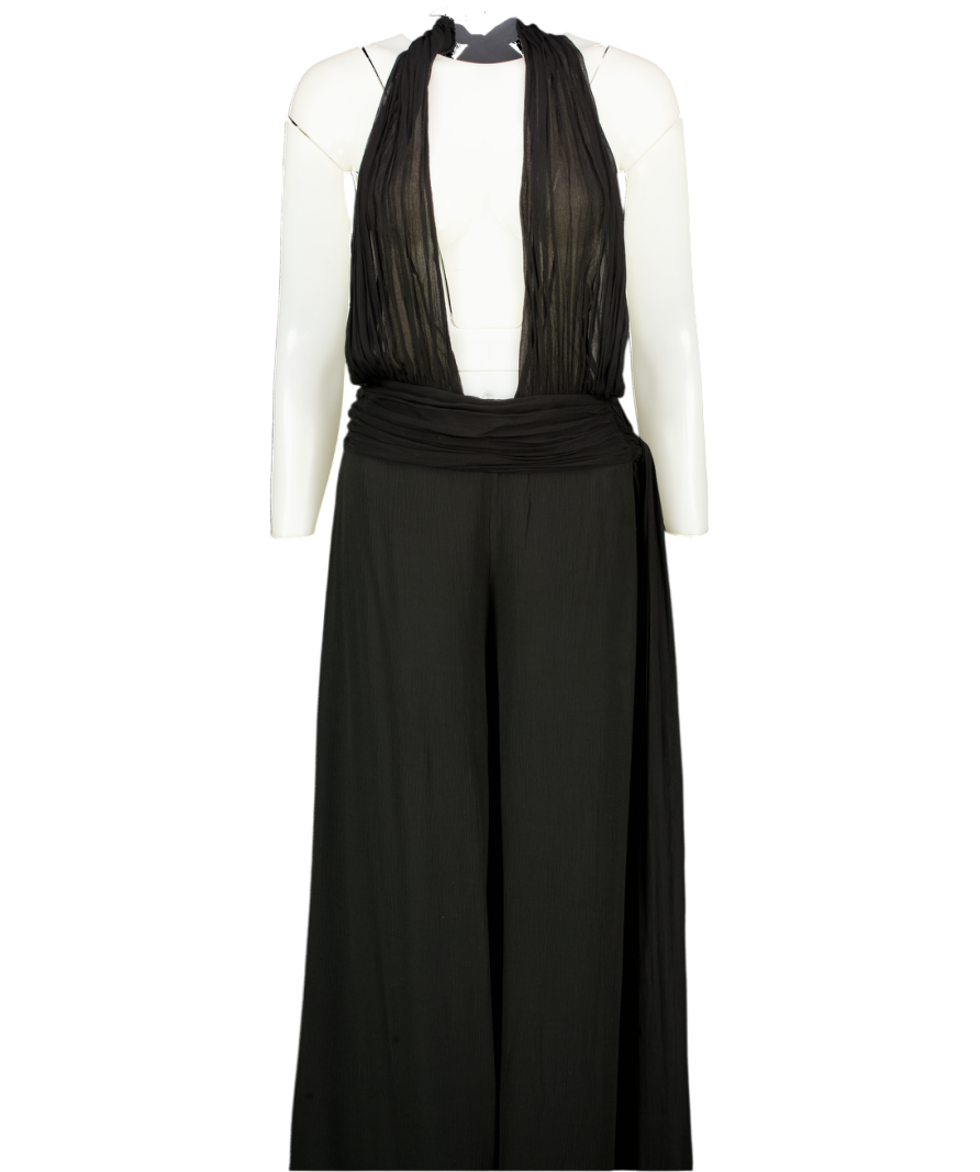 Rat & Boa Montana Black Jumpsuit UK M