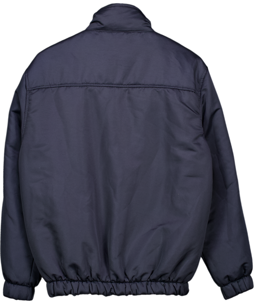 FIORUCCI Blue Embroidered Collared Jacket UK M