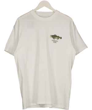 CARHARTT Wip Fish T-shirt - White UK M