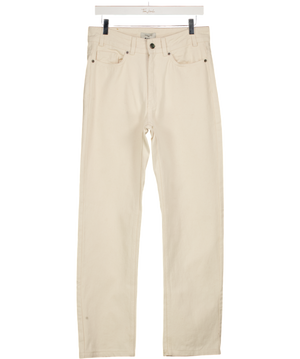PERCIVAL Cream Straight Leg Jeans W30