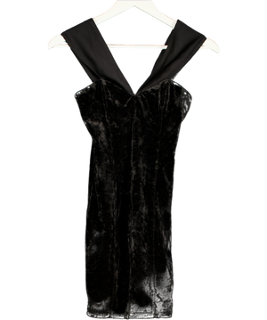 White Fox Black Let's Get Loud Off Shoulder Mini Dress UK XS