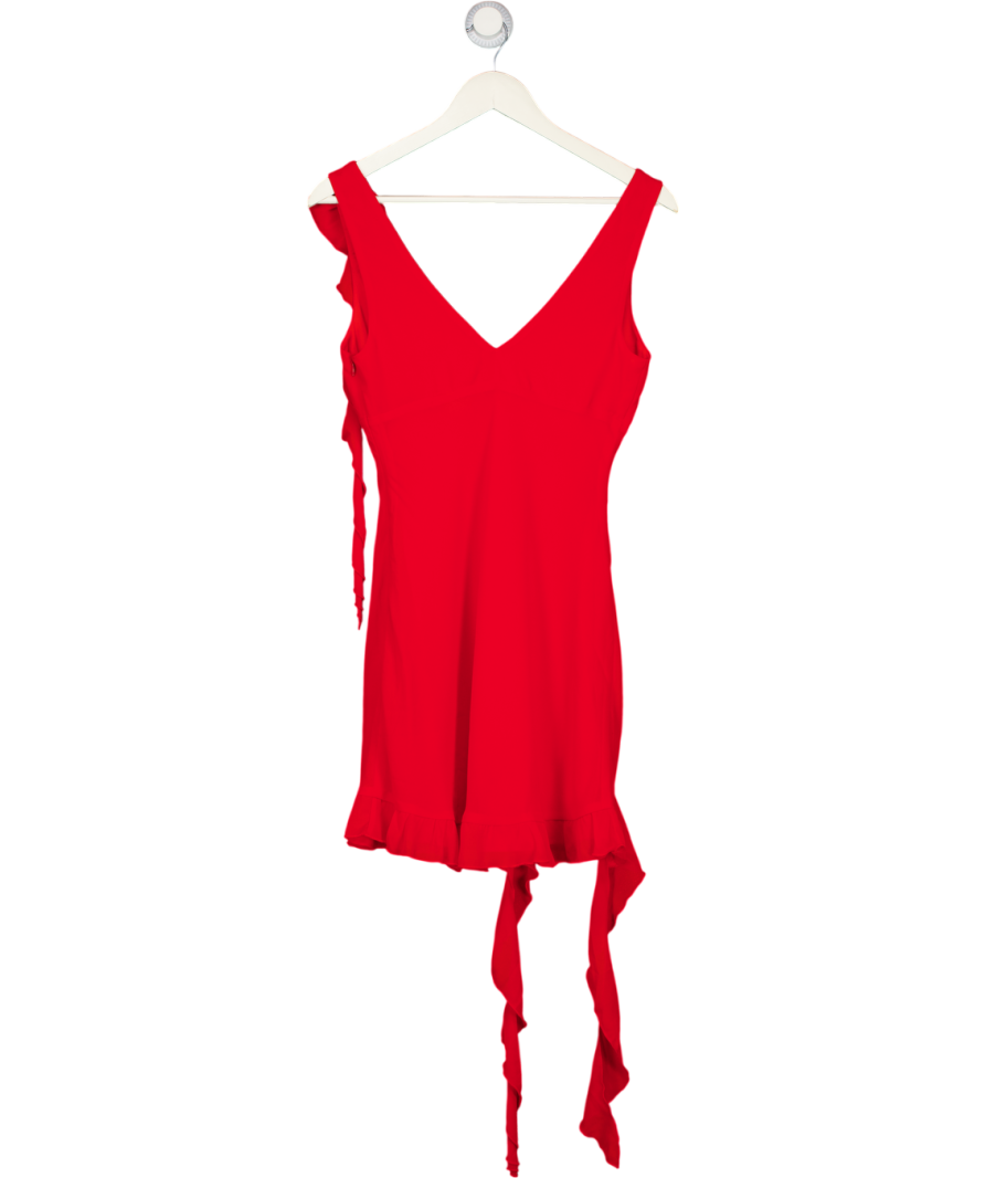 WHITE FOX Like That Mini Dress Red UK S