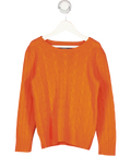 Polo Ralph Lauren Orange The Iconic Cable-knit Cashmere Jumper 6 Years