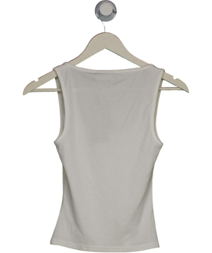 White Fox White Dream State Rib Tank UK S