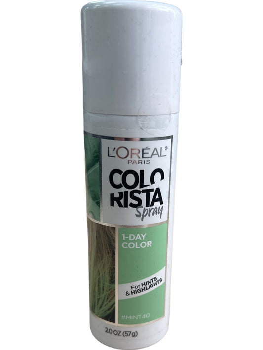 COLORISTA L Oreal Paris Pastel Mint 1 Day Hair Color Spray 2 Oz