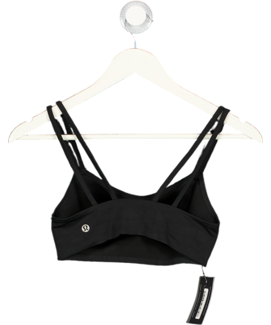 Lululemon Black Bra Nulu Light Support UK S