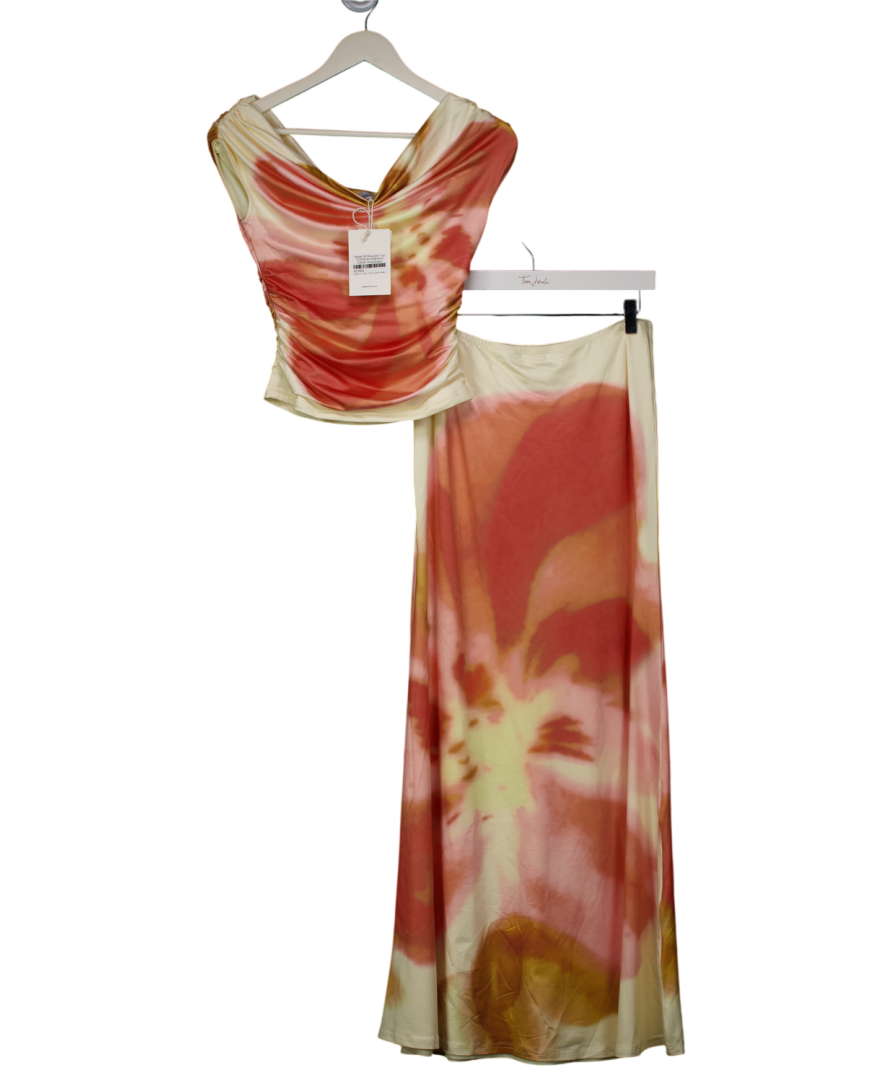 Peppermayo Yellow Moka Off Shoulder Top (8) And Skirt Set - Mimosa Blossom UK 10