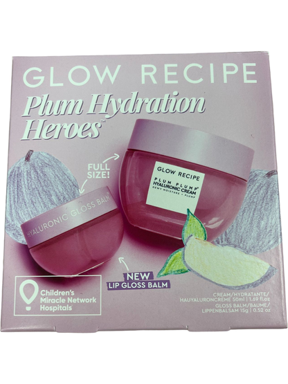 Glow Recipe Plum Hydration Heroes Kit - Hyaluronic Acid & Plum