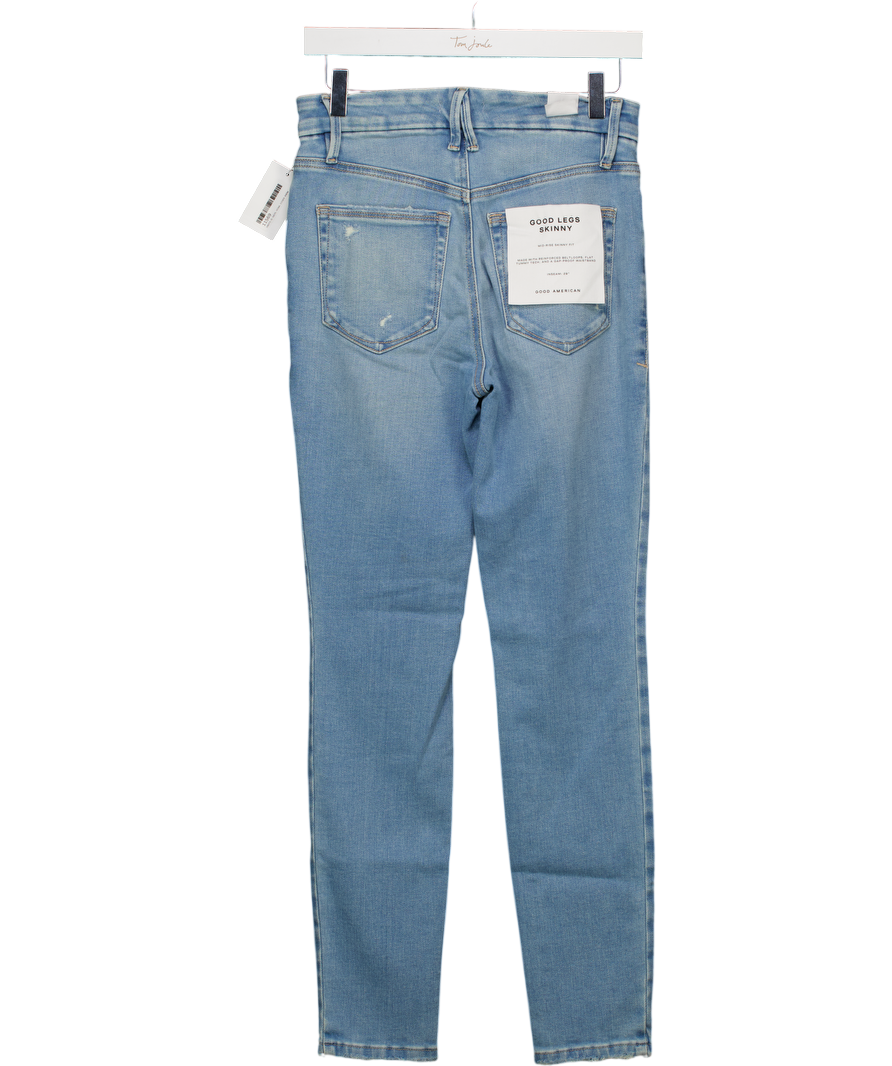 Good American Blue Skinny Good Legs Jeans W28