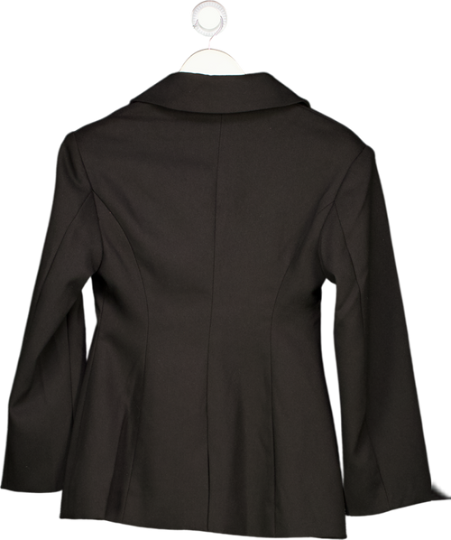 4th & Reckless Black Cinched Waist Blazer UK 8