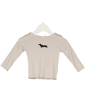 Caramel baby & child Grey Sausage Dog Print Long Sleeve Top 0-3 Months