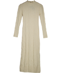 River Island Cream Cable Knit Midi Dress UK 8
