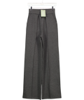 H&M Grey High-waisted Tailored Trousers UK XS