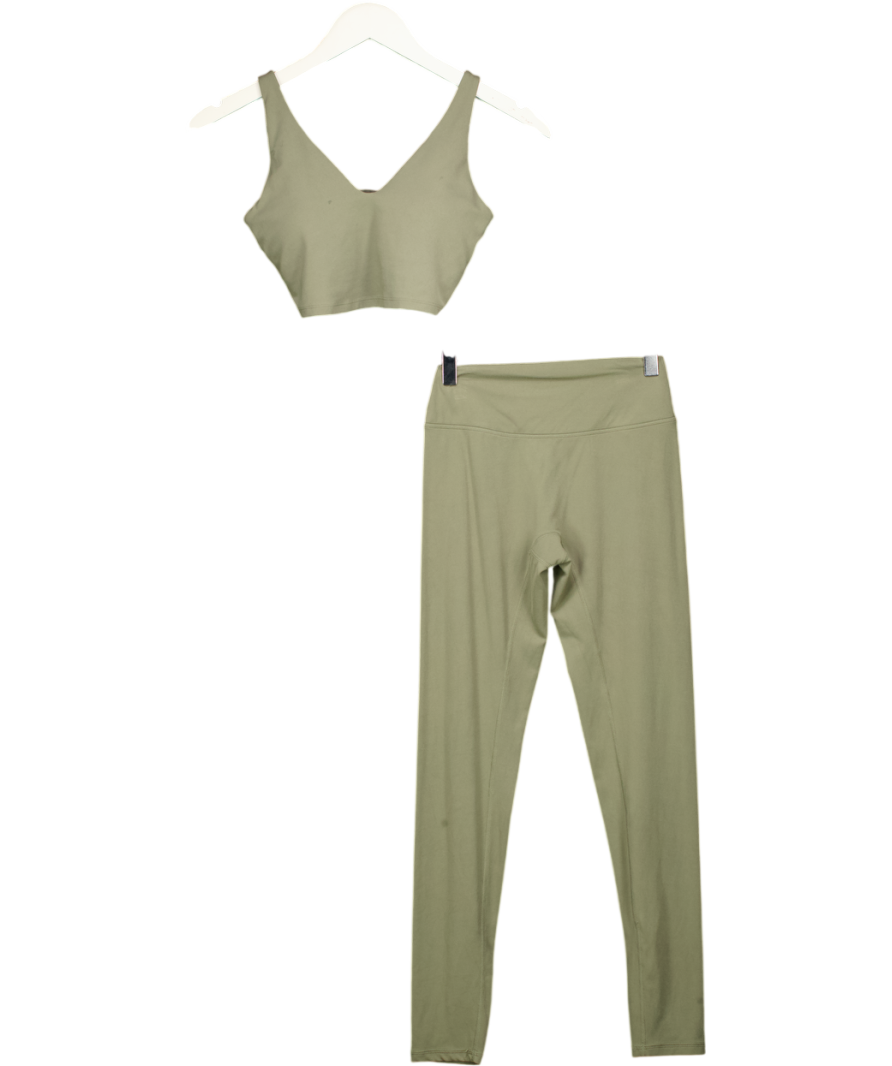 ONER ACTIVE 2-piece Khaki Green Activewear Set UK S