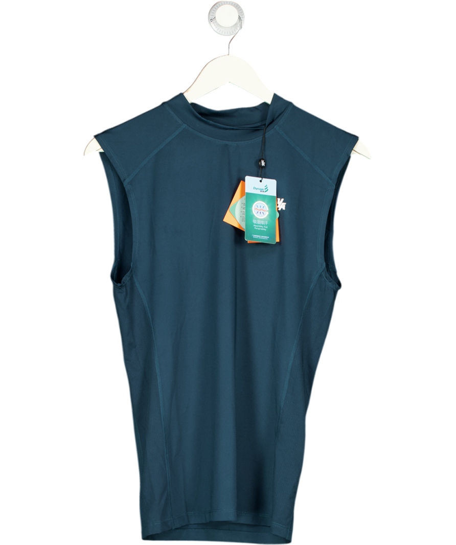 Young LA Green Compresssion Cut Off Vest UK L