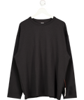 ASOS Black Heavy Weight Relaxed Long Sleeve T-shirt UK L