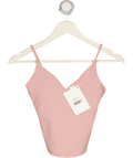 CSB Pink Active Plunge Cami Top UK S