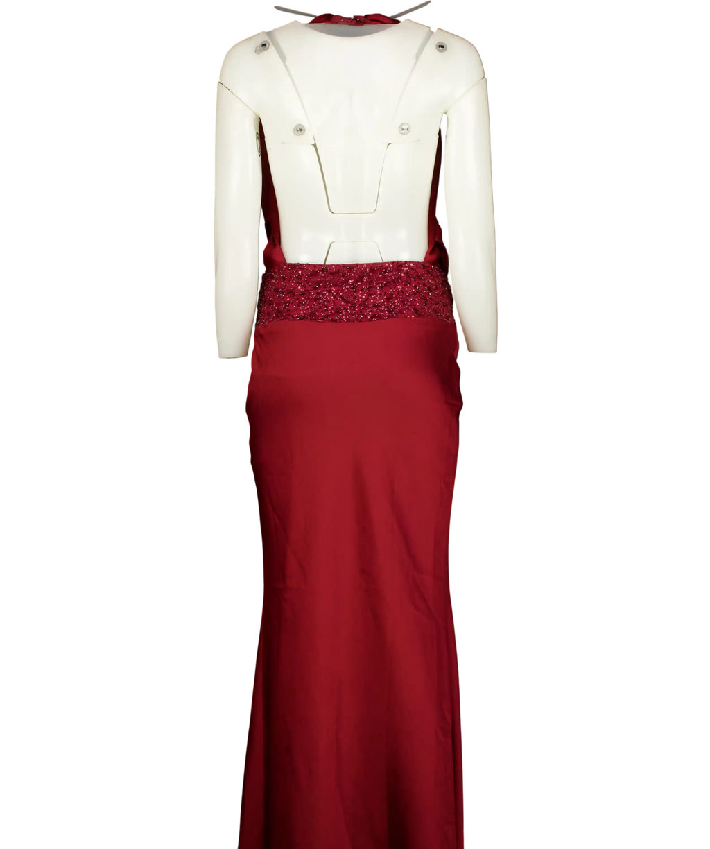 Babyboo Red Ira Maxi Skirt With Eleni Bodysuit UK XS