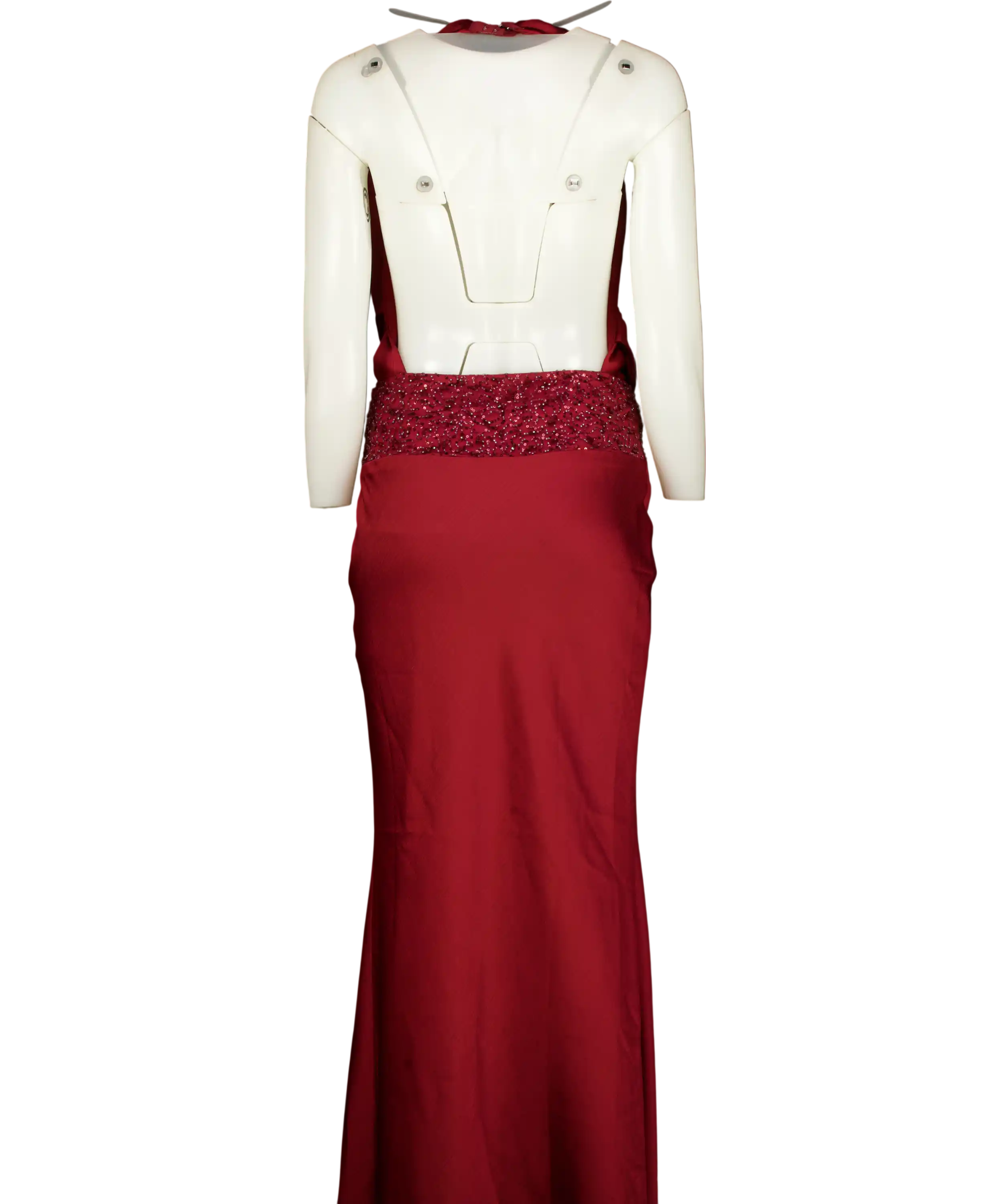 Babyboo Red Ira Maxi Skirt With Eleni Bodysuit UK XS