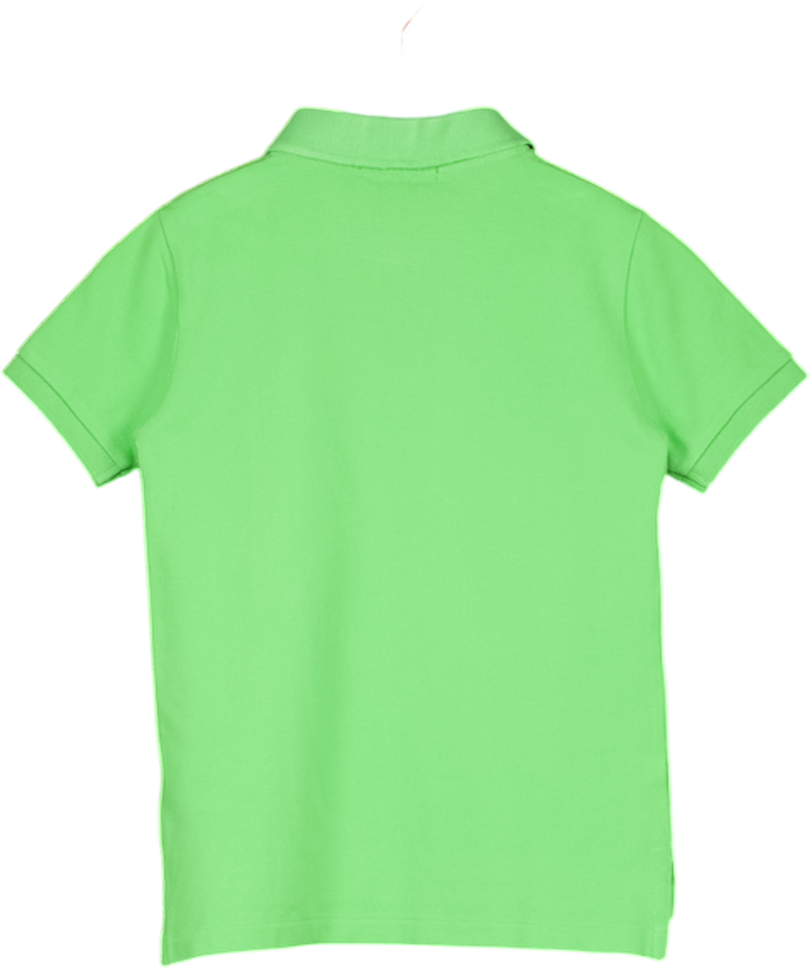 POLO RALPH LAURENLime Green Polo 6 Years