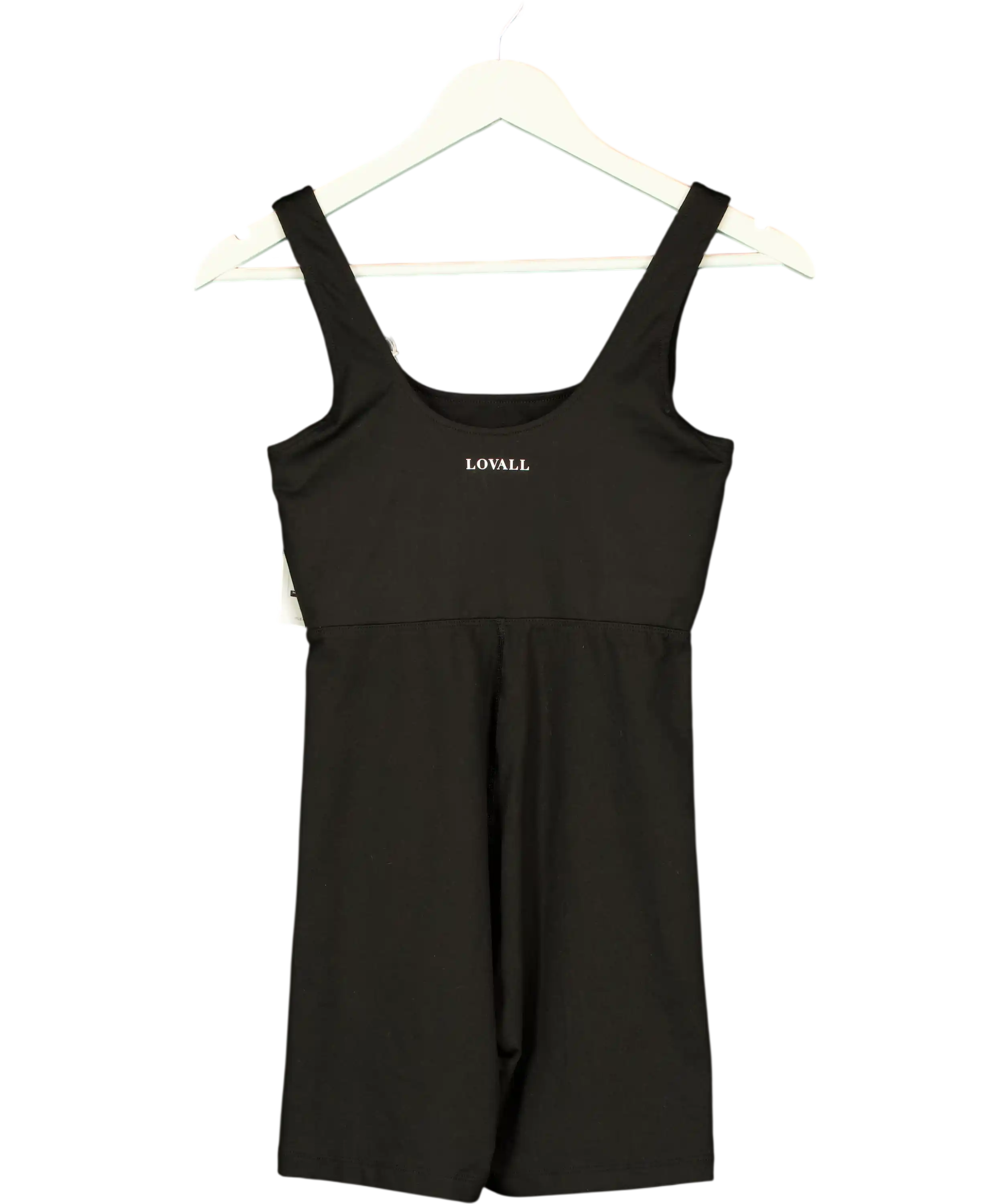 LOVALL Black Ultimate Everyday Short Unitard UK S