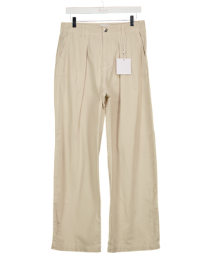 PISTOLA Beige Pistola Eden Pleated Barrell Leg Trousers W27