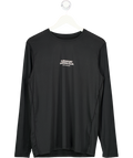 Puresport Black Long Sleeve Workout Top UK S