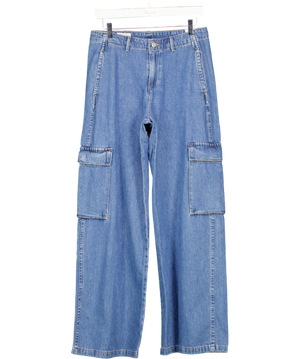 LEVI'S Blue Baggy Cargo Lightweight Jeans L32 W26