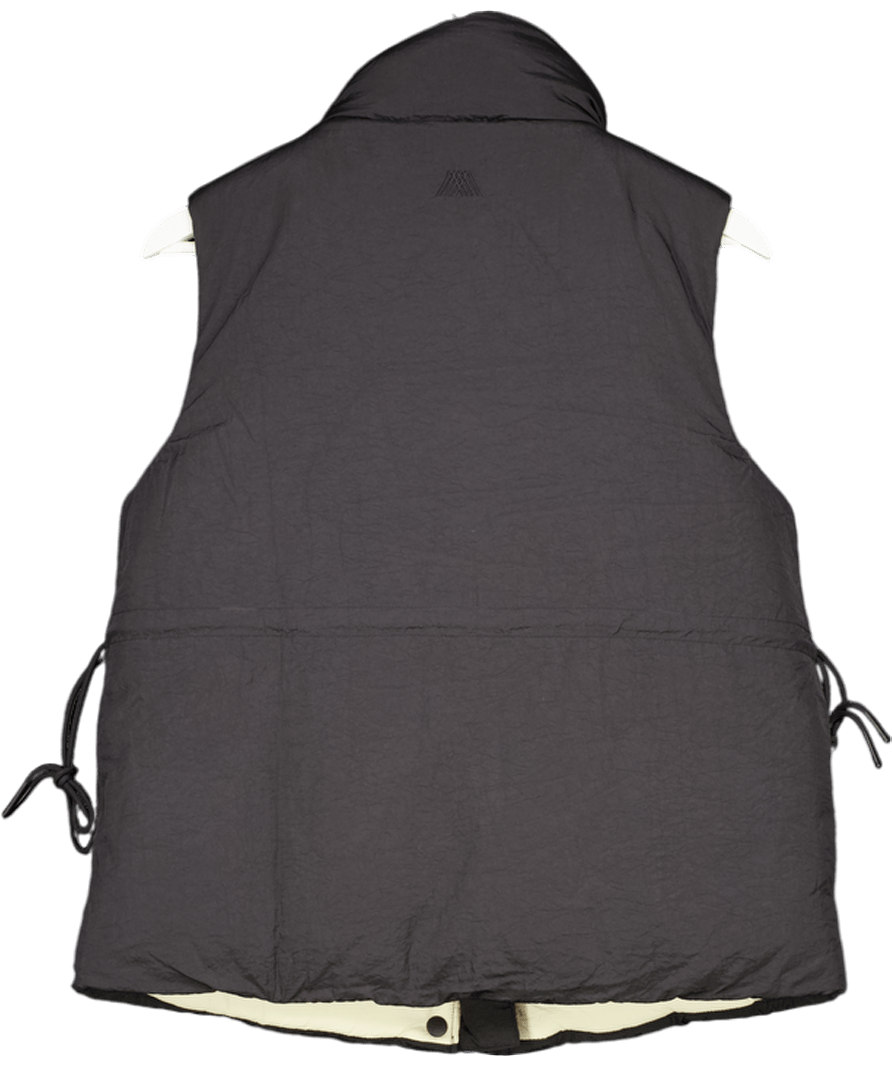 4th Arq Black Jett Puffer Gilet UK S - Reliked