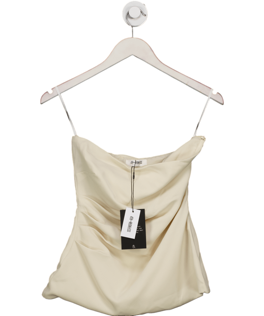 4th & Reckless Beige Sorcha Top UK 6 - Reliked