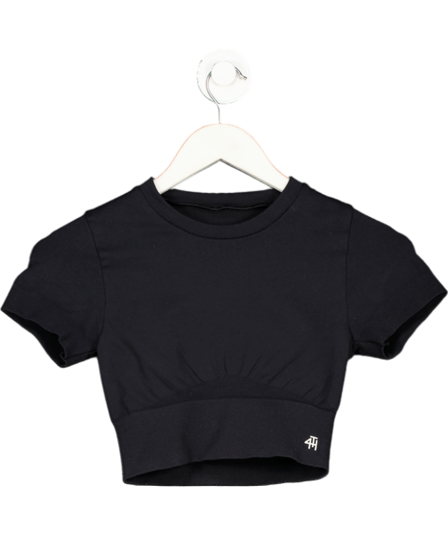 4th & Reckless Black Brogan Top UK S - Reliked