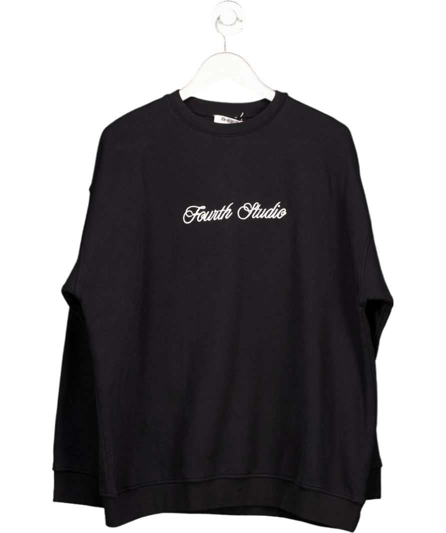 4th & Reckless Black Fourth Studio Oversized Sweatshirt - Gigi UK M - Reliked